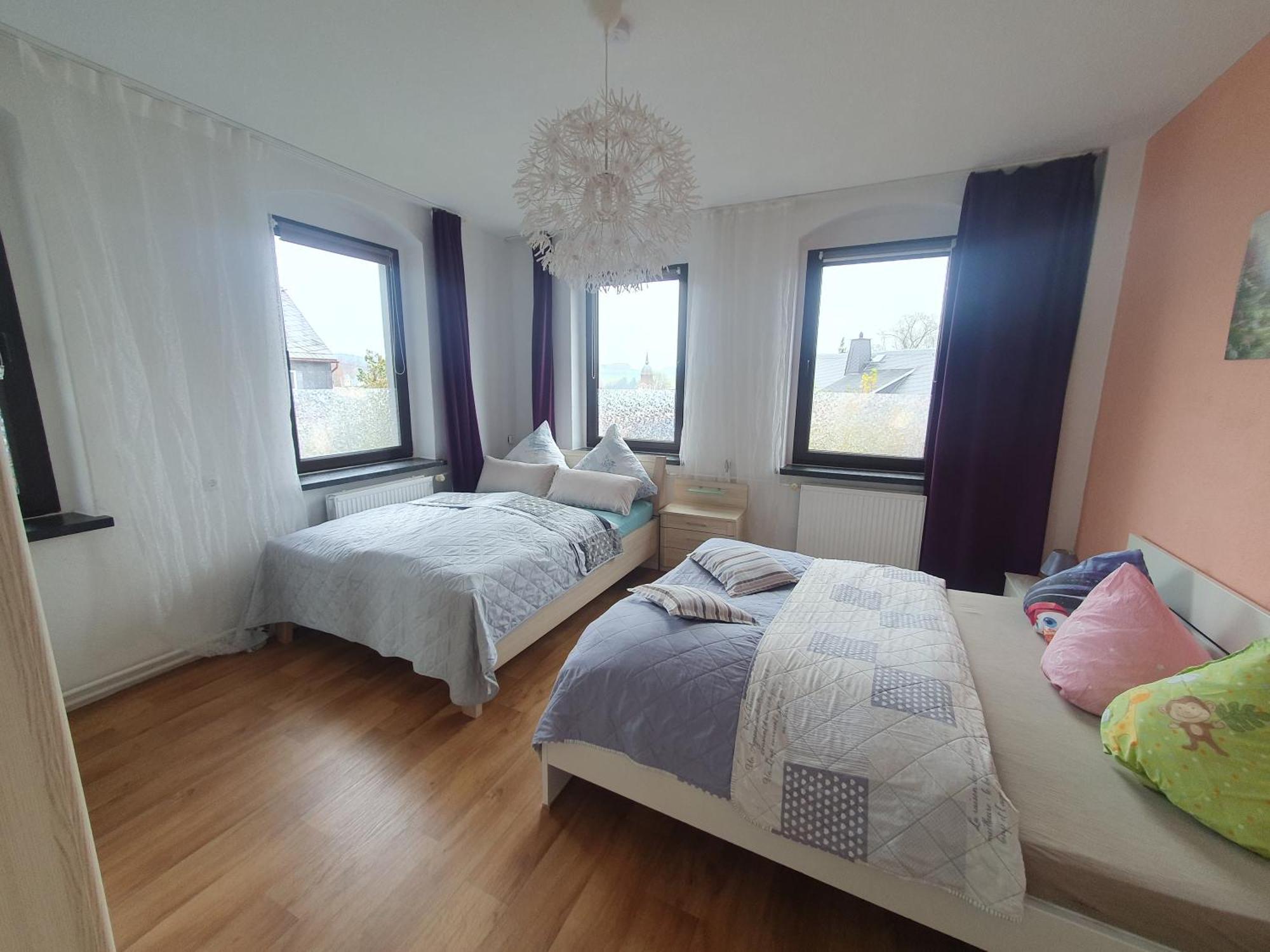 Familienfreundliche Ferienwohnung Erzgebirge Schneeberg (Saxony) Exterior foto